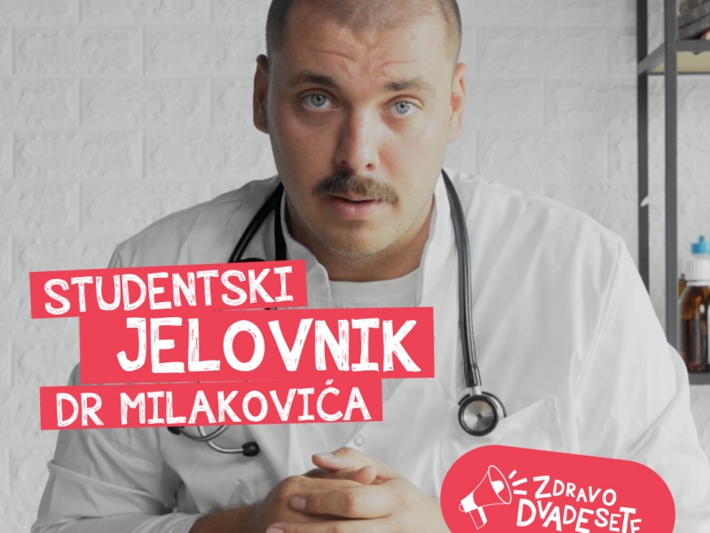 Studentski jelovnik Dr Milakovića